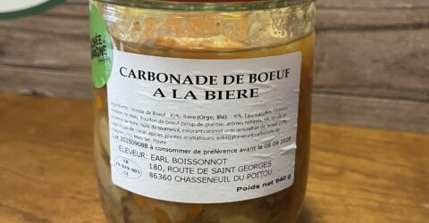 Carbonade de Bœuf - carbonade