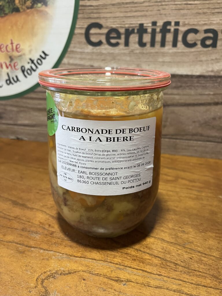 Carbonade de Bœuf - carbonade